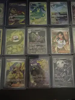 Card Lot of 23 IR Fullart and Ex Mew Holo All Mint Condition Pokemon Cards TCG - Image 2