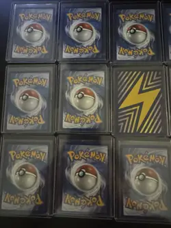 Card Lot of 23 IR Fullart and Ex Mew Holo All Mint Condition Pokemon Cards TCG - Image 4
