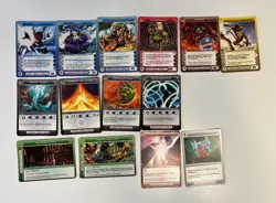 Chaotic TCG Trading Card Game - Vintage 14 Random Cards - Image 1