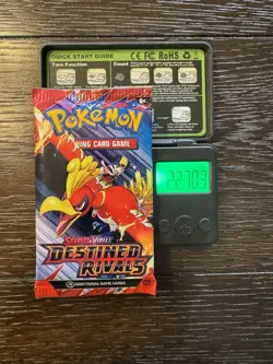 (HEAVY) 🔥 22.70g Pokemon TCG Cards Destined Rivals Booster Pack Factory Sealed✅ - Image 1