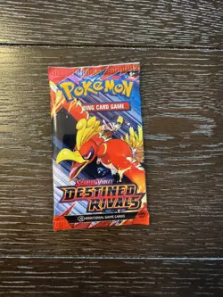 (HEAVY) 🔥 22.70g Pokemon TCG Cards Destined Rivals Booster Pack Factory Sealed✅ - Image 2