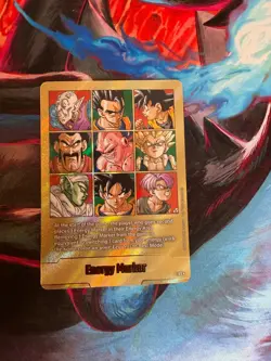 Dragon Ball Super Card Fusion World Game Gold Energy Marker E-89* - Image 1
