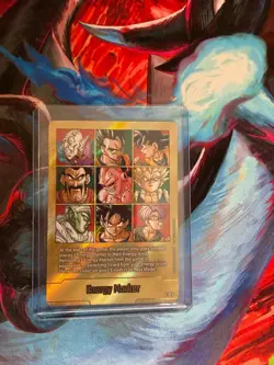 Dragon Ball Super Card Fusion World Game Gold Energy Marker E-89* - Image 5
