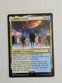 Gallifrey Stands - Doctor Who - LP - MTG Magic - Rare - Enchantment - Image 1