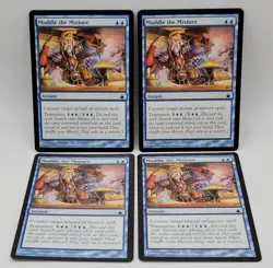 Muddle the Mixture x4 Playset LP MTG Guildpact Blue Tutor Counterspell Commander - Image 1