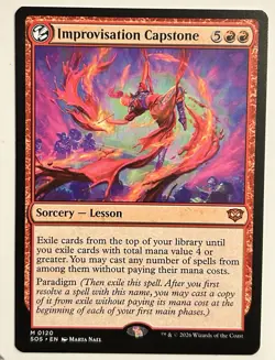 Improvisation Capstone Secrets of Strixhaven Mythic #0120 Non-foil MTG - Image 1