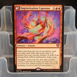 Magic: The Gathering Improvisation Capstone Red Sorcery Lesson SOS M0120 Regular - Image 1