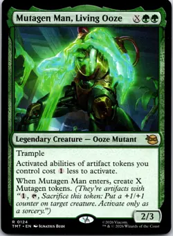 Mutagen Man, Living Ooze 0124 Teenage Mutant Ninja Turtles NM - Image 1