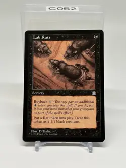 MTG Magic the Gathering Lab Rats Stronghold LP - Image 1