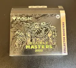 MAGIC THE GATHERING DOUBLE MASTERS 2022 COLLECTOR BOOSTERS FACTORY SEALED BOX! - Image 2