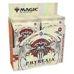 Phyrexia All Will Be One Sealed Magic The Gathering Collector Booster Box - Image 1