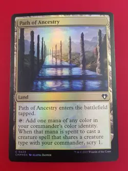 1x Path of Ancestry | FOIL | Commander Masters | MTG Magic Cards - Image 1