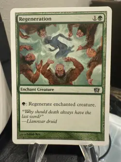 MTG Magic the Gathering 8th Edition Regeneration - Image 1