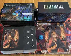 MTG Final Fantasy ( Common Uncommon ) Master Set + Collector’s Gift Bundle - Image 1
