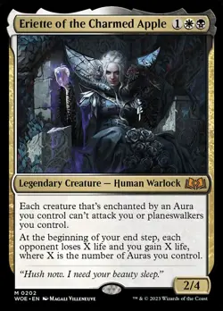 MTG Eriette of the Charmed Apple (202/475) Wilds of Eldraine LP - Image 1