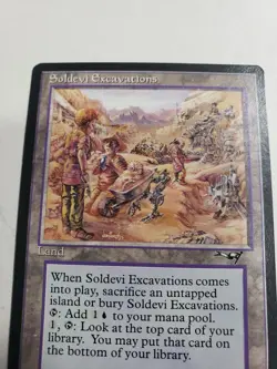 MTG: Alliances: Soldevi Excavations: Lightly Played Condition - Image 2
