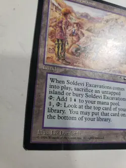 MTG: Alliances: Soldevi Excavations: Lightly Played Condition - Image 4