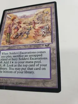 MTG: Alliances: Soldevi Excavations: Lightly Played Condition - Image 5