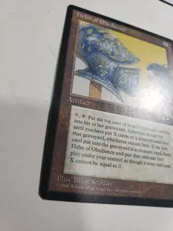 MTG Helm of Obedience Alliances, Magic The Gathering NM - Image 4