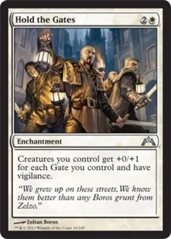 Hold the Gates - Light Play MTG Gatecrash - Image 1