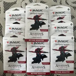 Magic The Gathering MTG Assassin’s Creed hanger beyond booster pack - Image 1