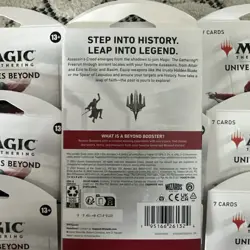 Magic The Gathering MTG Assassin’s Creed hanger beyond booster pack - Image 2