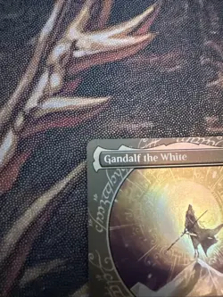 Gandalf the White Foil Showcase Mythic Lord of the Rings (LTR) MTG - Image 3
