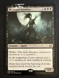 1x Midnight Banshee (086) Modern Masters 2015 HP MTG Magic the Gathering x1 - Image 1