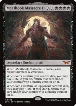 MTG English Meathook Massacre II (0108) NM Normal Duskmourn: House of Horror - Image 1