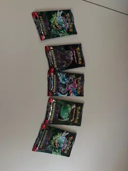 Pokemon TCG: Scarlet & Violet Twilight Masquerade Booster Packs (5) - Image 1
