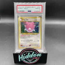 Pokemon PSA 10 GEM MINT 2000 Blissey Japanese Neo Revelation Holo Card - Image 1