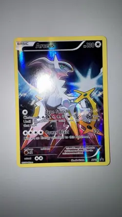 Pokemon Arceus Full Art ULTRA RARE XY116 Black Star Promo Holo Near Mint NM/VLP - Image 2