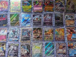 Pokemon TCG ULTRA RARE / IR / AR / FULL ART / GX / VMAX / EX Cards - Lot Of 5 - Image 1