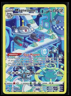 Magnezone GG18/GG70 Illustration Rare Crown Zenith Galarian Gallery Pokemon LP - Image 1