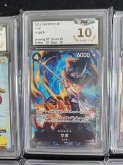 2025 One Piece TCG JPN P-106 P P-103 P Monkey D Luffy Lot*6 PGS 10 Pristine LU57 - Image 3