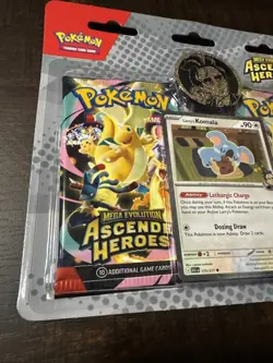 Pokemon Ascended Heroes Mega Evolution Kit Promo Komala Card Sealed TCG - Image 2