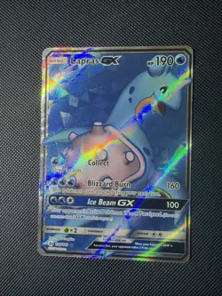 Lapras GX (Full Art) 139/149 SM Base Set Holo Sun & Moon Pokemon - Image 1