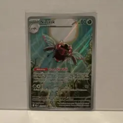 Ninjask 137/132 Me01: Mega Evolution Illustration Rare Holo Pokemon TCG - Image 1