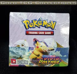 Pokemon Vivid Voltage Booster Box New Factory Sealed Sword Shield English Packs - Image 1
