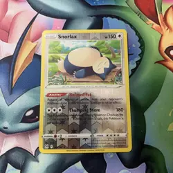 Snorlax 143/196 Rare Lost Origin Pokemon Reverse Holo Near Mint - Image 1