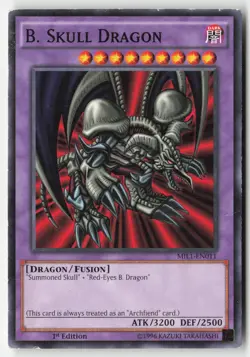 Yugioh - B. Skull Dragon MIL1-EN011 1st Edition - Millennium Pack - Image 1