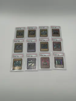 Yu-Gi-Oh! Complete 2002-2003 Collectors Tin Set BPT-001 to BPT-012 (PSA 8) - Image 1