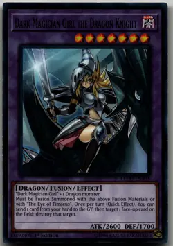 Dark Magician Girl the Dragon Knight Common Legendary Dragon Decks LEDD-ENA36 LP - Image 1