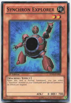Synchron Explorer 1st Edition Super Rare Duelist Toolbox - 5DS3-EN005 LP - Image 1