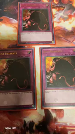 YUGIOH JUST DESSERTS LCKC-EN105 ULTRA x3 - Image 2