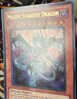 Yugioh: Malefic Stardust Dragon - JUMP-EN043 - Ultra Rare - Limited Edition - MP - Image 3