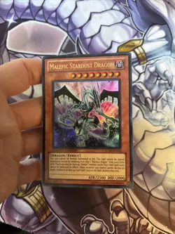 Yugioh: Malefic Stardust Dragon - JUMP-EN043 - Ultra Rare - Limited LP/MP (WNU) - Image 2