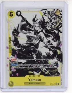 One Piece Card Game 🏴‍☠ST13-016 Yamato R NM Alt Art Foil ENGLISH - Image 1