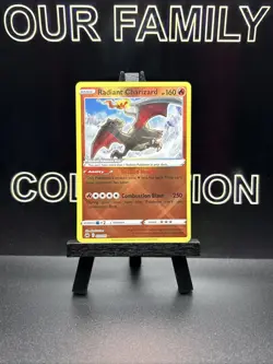 Radiant Charizard 020/159 Crown Zenith Ultra Rare Holo Pokemon Card NM - Image 1
