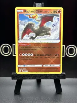 Radiant Charizard 020/159 Crown Zenith Ultra Rare Holo Pokemon Card NM - Image 2